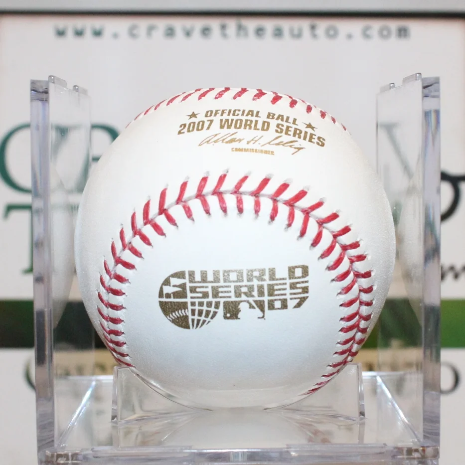 2007年ワールドシリーズ公式ボール 2007 World Series OML Baseball — Crave the Auto